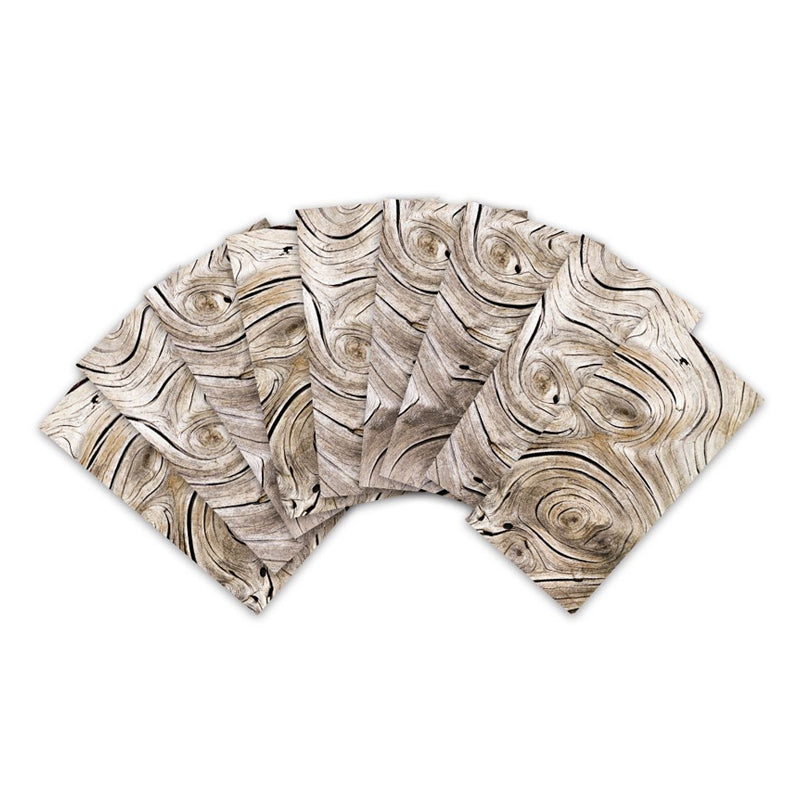 Brown Timber Annual Rings Wallpapers Pick Up Sticks Rustic Kitchen Wall Covering Clearhalo 'Country wall decor' 'Rustic' 'Wallpaper' Wall Decor' 1512521