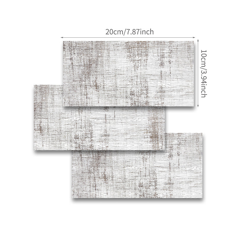 Countryside Wood Look Wallpaper Panels Grey Peel and Stick Wall Art for Dining Room Clearhalo 'Country wall decor' 'Rustic' 'Wallpaper' Wall Decor' 1512534