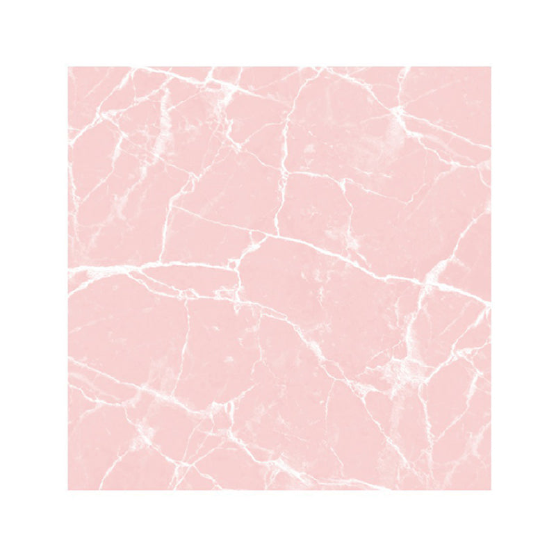 Pink Marble Look Wallpaper Panels Peel and Paste Modernist Bedroom Wall Covering Clearhalo 'Modern wall decor' 'Modern' 'Wallpaper' Wall Decor' 1512870