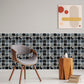 36 Pcs Mosaic Tile Wallpaper Panels Contemporary Adhesive Kitchen Wall Covering, 3.9-sq ft Clearhalo 'Wall Decor' 'Wallpaper' 1513016