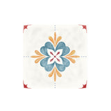 Boho Chic Clover Wallpaper Panels 20 Pieces Blue Self Sticking Wall Covering for Accent Wall Clearhalo 'Wall Decor' 'Wallpaper' 1513113