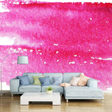 Pink Brush Stroke Wall Covering Mural Water-Resistant Wall Decor for Living Room Clearhalo 'Wall Decor' 'Wall Mural' 1513425