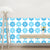 Self Sticking Snowflake Wallpaper Panels 18 Pcs Contemporary PVC Wall Art, 8' L x 8" W Blue Clearhalo 'Modern wall decor' 'Modern' 'Wallpaper' Wall Decor' 1514417