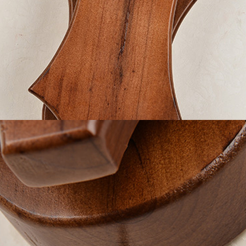 Brown One Light Sconce Light Industrial Wooden Bull Lighting Fixture for Dining Room, 16"/19.5" W Clearhalo 'Industrial wall lights' 'Industrial' 'Middle century wall lights' 'Rustic wall lights' 'Tiffany' 'Wall Lamps & Sconces' 'Wall Lights' Lighting' 151534