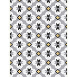 Grey Moroccan Rug Polyester Floral Diamond Print Rug Anti-Slip Carpet for Home Decoration Clearhalo 'Area Rug' 'Moroccan' 'Rugs' Rug' 1516552