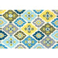 Colorful Moroccan Rug Polyester Flower Diamond Irregular Shape Print Area Rug for Home Decoration Clearhalo 'Area Rug' 'Moroccan' 'Rugs' Rug' 1516798