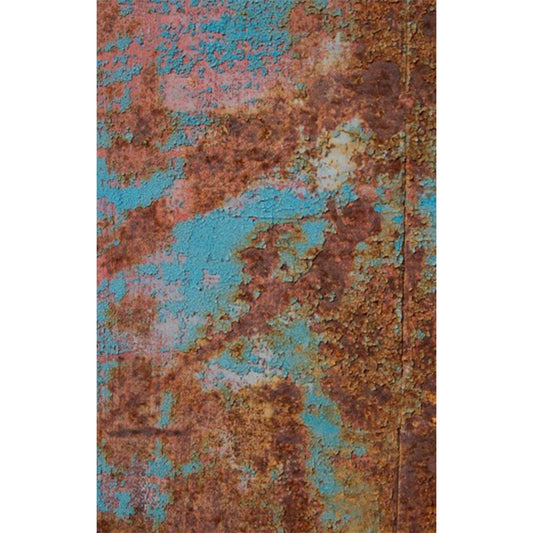 Modern Living Room Rug in Brown and Blue Abstract Rust Pattern Rug Polyester Washable Area Rug Clearhalo 'Area Rug' 'Modern' 'Rugs' Rug' 1517121