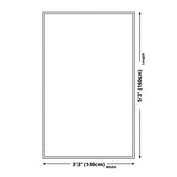 Persian Leaf Branches Pattern Rug in Ivory Moroccan Rug Polyester Non-Slip Backing Area Rug for Bedroom Clearhalo 'Area Rug' 'Moroccan' 'Rugs' Rug' 1517257