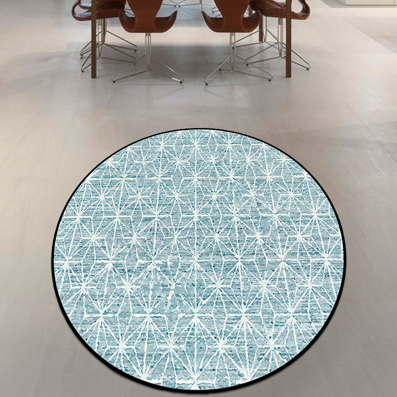 Grey Bohemian Rug Polyester Geometric Rug Non-Slip Backing Area Rug for Bedroom Clearhalo 'Area Rug' 'Bohemian' 'Rugs' Rug' 1517439