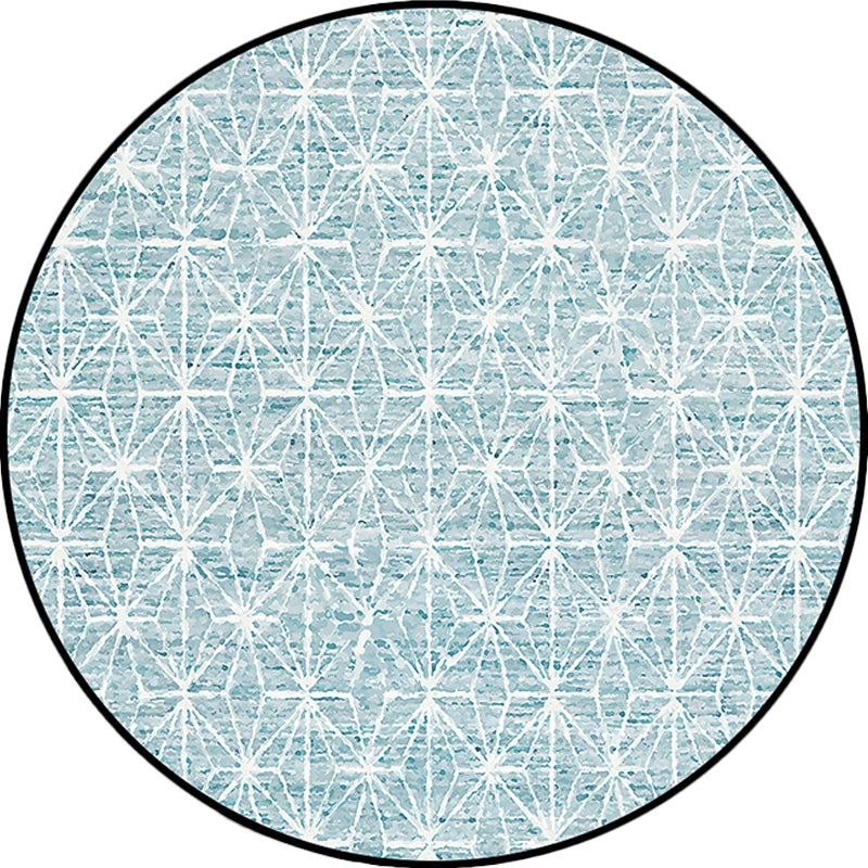 Grey Bohemian Rug Polyester Geometric Rug Non-Slip Backing Area Rug for Bedroom Clearhalo 'Area Rug' 'Bohemian' 'Rugs' Rug' 1517440