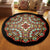 Southwestern Tribal Rug Red and Black Polyester Rug Non-Slip Backing Area Rug for Bedroom Red Clearhalo 'Area Rug' 'Rugs' 'Southwestern' Rug' 1518037