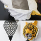 Yellow/Gray Tiger Sconce Lighting Country Style Resin 1 Bulb Wall Lamp with Clear Crystal Shade for Children Room Clearhalo 'Cast Iron' 'Glass' 'Industrial' 'Modern wall lights' 'Modern' 'Tiffany' 'Traditional wall lights' 'Wall Lamps & Sconces' 'Wall Lights' Lighting' 155911