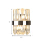 K9 Crystal Sconce Lighting Modernist 1 Head Wall Light Fixture in Clear for Bedroom Clearhalo 'Modern wall lights' 'Modern' 'Wall Lamps & Sconces' 'Wall Lights' Lighting' 157141