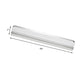Ultra-Thin Acrylic Vanity Wall Light Minimalism 9"/16.5" W LED Chrome Finish Wall Lamp for Bathroom, Warm/White Lighting Clearhalo 'Cast Iron' 'Glass' 'Industrial' 'Modern wall lights' 'Modern' 'Tiffany' 'Traditional wall lights' 'Vanity Lights' 'Wall Lights' Lighting' 157667