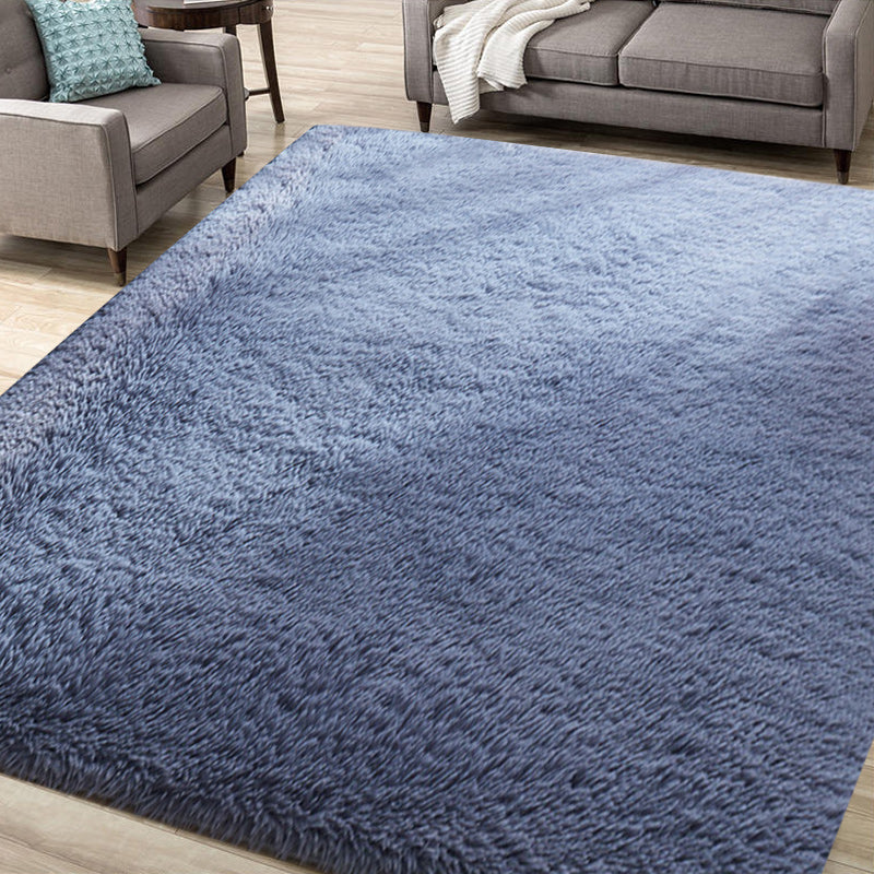 Unique Solid Color Rug Casual Rug Faux Fur Washable Rug for Living Room Clearhalo 'Area Rug' 'Casual' 'Rugs' Rug' 1579352