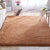 Unique Solid Color Rug Casual Rug Faux Fur Washable Rug for Living Room Khaki Clearhalo 'Area Rug' 'Casual' 'Rugs' Rug' 1579357