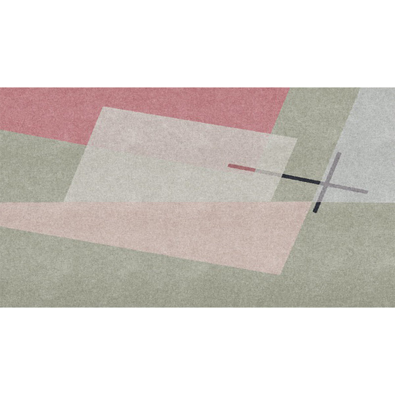 Modern Living Room Rug Multicolor Colorblock Print Rug Polyester Washable Anti-Slip Backing Area Rug Clearhalo 'Area Rug' 'Modern' 'Rugs' Rug' 1579420