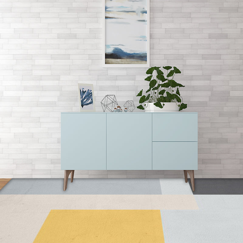 Modern Living Room Rug Multicolor Colorblock Print Rug Polyester Washable Anti-Slip Backing Area Rug Clearhalo 'Area Rug' 'Modern' 'Rugs' Rug' 1579425