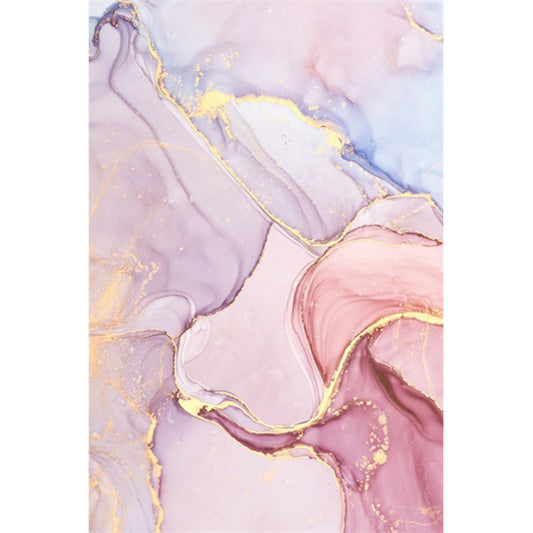 Purple and Pink Modern Rug Polyester Watercolor Print Rug Machine Washable Non-Slip Area Rug for Living Room Clearhalo 'Area Rug' 'Modern' 'Rugs' Rug' 1579910
