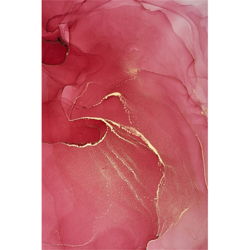 Purple and Pink Modern Rug Polyester Watercolor Print Rug Machine Washable Non-Slip Area Rug for Living Room Clearhalo 'Area Rug' 'Modern' 'Rugs' Rug' 1579942