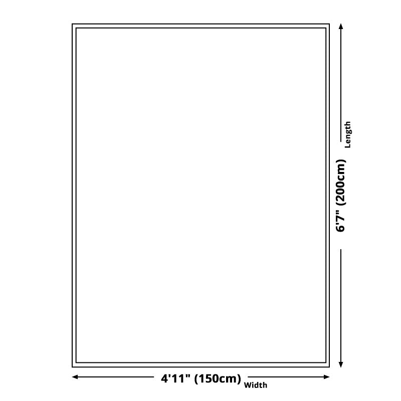 Green and Pink Modern Rug Polyester Abstract Rug Washable Non-Slip Backing Carpet for Living Room Clearhalo 'Area Rug' 'Rug' 1580168