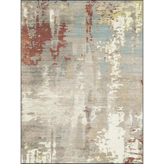 Whitewash Abstract Rug Light Apricot Industrial Rug Polyester Washable Anti-Slip Backing Carpet for Living Room Clearhalo 'Area Rug' 'Modern' 'Rugs' Rug' 1580436