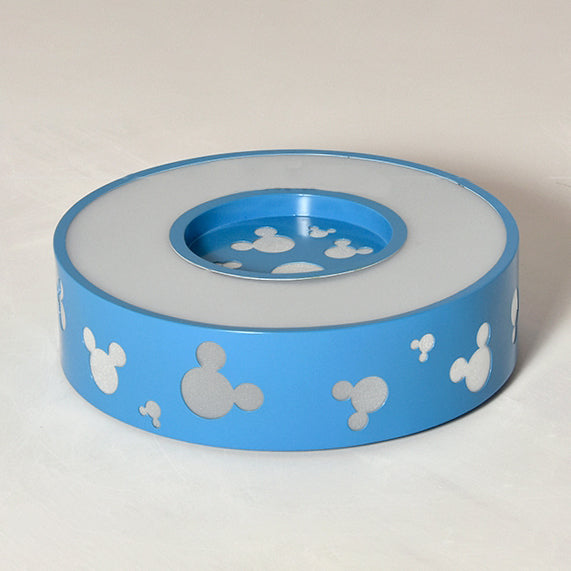 Cartoon Circle Flush Mount Ceiling Light Acrylic Ceiling Light for Kid Bedroom Blue Clearhalo 'Ceiling Lights' 'Close To Ceiling Lights' 'Close to ceiling' 'Flush mount' Lighting' 15833
