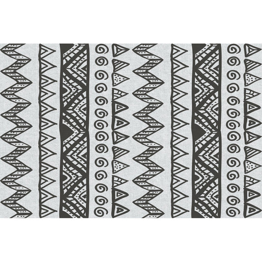 Americana Southwestern Rug in Grey Triangle Diamond Pattern Rug Polyester Pet Friendly Carpet for Home Decoration Clearhalo 'Area Rug' 'Moroccan' 'Rugs' Rug' 1583772
