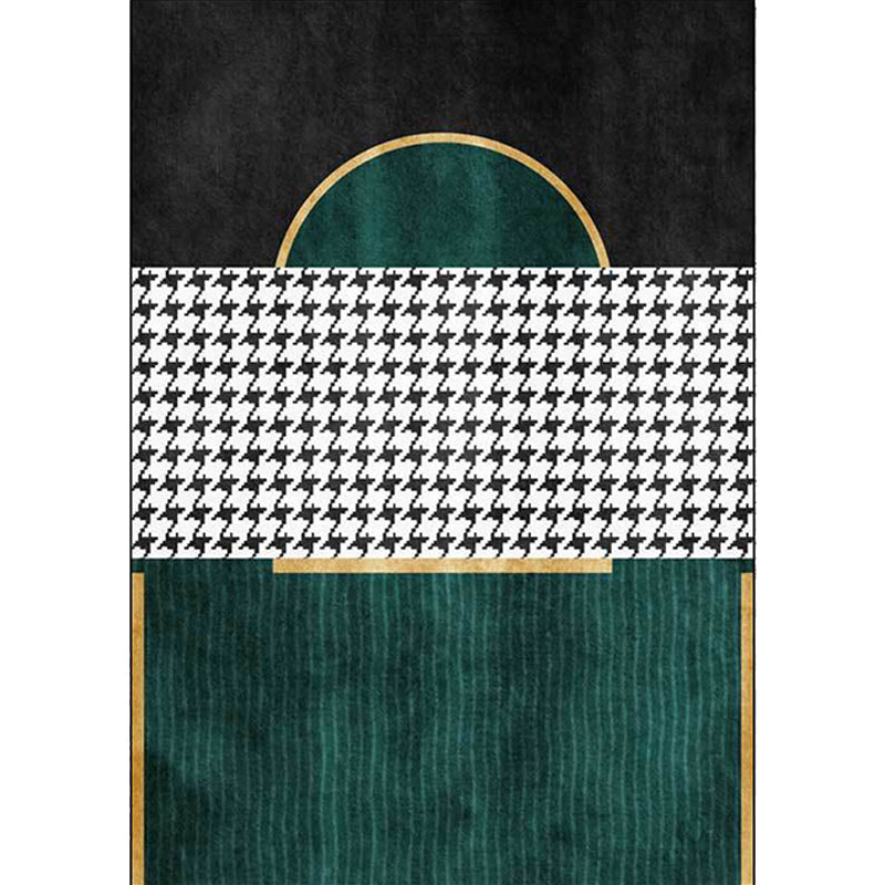 Modern Living Room Rug Multicolor Cube Print Rug Polyester Non-Slip Backing Washable Area Rug Clearhalo 'Area Rug' 'Modern' 'Rugs' Rug' 1583788