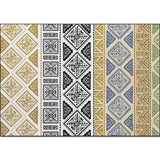 Colorful Bedroom Rug Southwestern Geometry Stripe Diamond Pattern Area Rug Polyester Machine Washable Carpet Clearhalo 'Area Rug' 'Rugs' 'Southwestern' Rug' 1583860