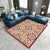 Moroccan Living Room Rug Multicolor Motif Print Rug Polyester Pet Friendly Stain-Resistant Area Rug Red Clearhalo 'Area Rug' 'Moroccan' 'Rugs' Rug' 1583881