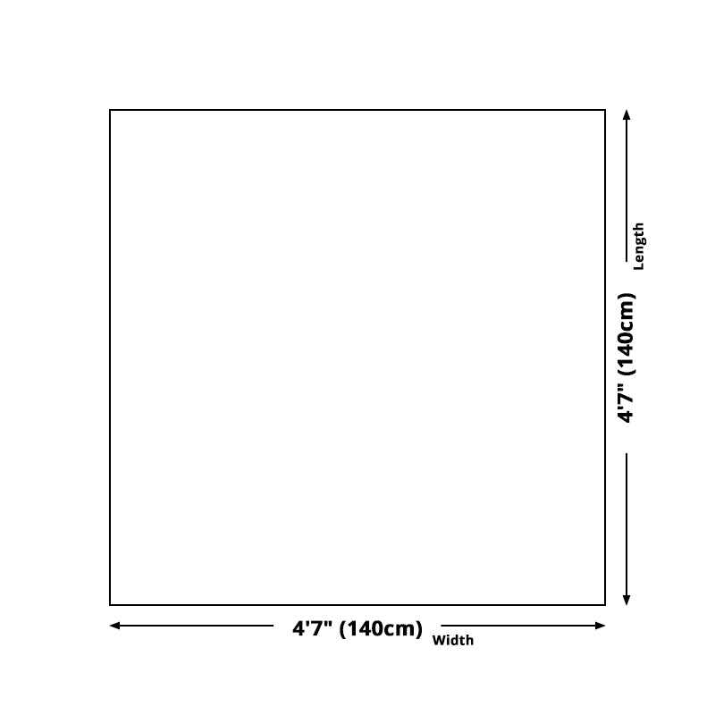 Tribal Moroccan Rug Multicolor Square Flower Pattern Rug Polyester Anti-Slip Pet Friendly Carpet for Home Decoration Clearhalo 'Area Rug' 'Moroccan' 'Rugs' Rug' 1583942