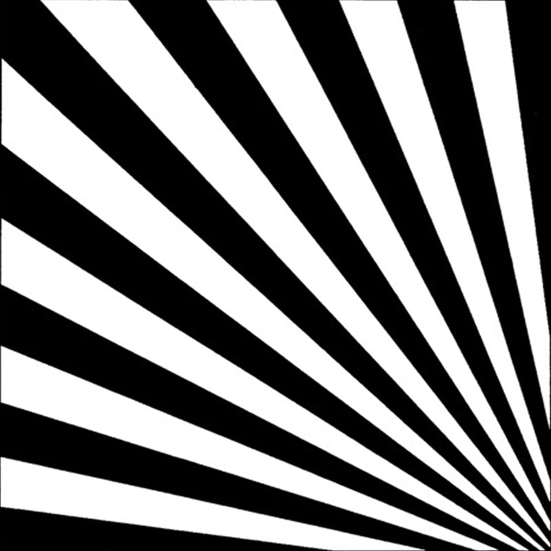 Modern Novelty Rug in White and Black 3D Lines Pattern Rug Polyester Anti-Slip Carpet for Home Decoration Clearhalo 'Area Rug' 'Rug' 1584013