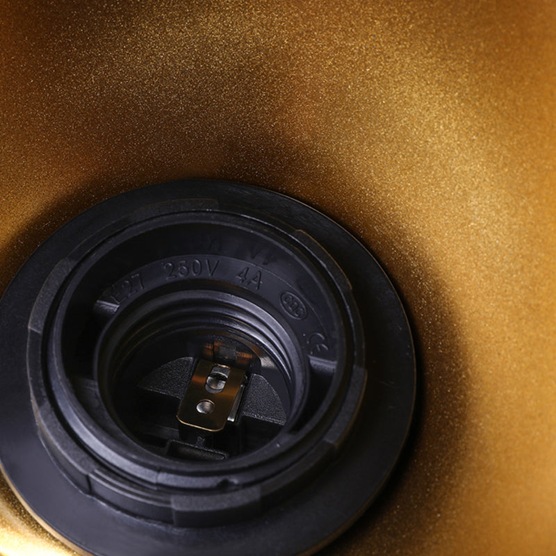 Retro Dome Wall Sconce 1 Bulb Metal Wall Lighting with Swing Arm in Brass/Chrome for Bathroom Clearhalo 'Art deco wall lights' 'Cast Iron' 'Glass' 'Industrial wall lights' 'Industrial' 'Middle century wall lights' 'Modern' 'Rustic wall lights' 'Tiffany' 'Traditional wall lights' 'Wall Lamps & Sconces' 'Wall Lights' Lighting' 158417