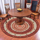 Bohemian Living Room Rug in Red Circle Print Rug Polyester Washable Stain-Resistant Pet Friendly Area Rug Clearhalo 'Area Rug' 'Bohemian' 'Rugs' Rug' 1584251