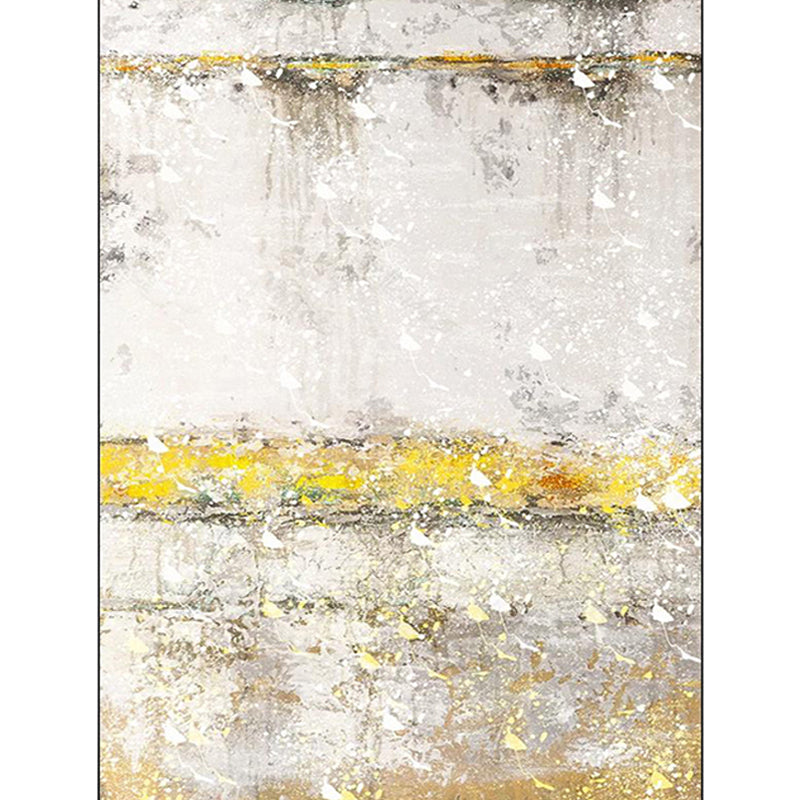 Casual Modern Rug in Ivory Abstract Painting Pattern Rug Polyester Pet Friendly Washable Carpet for Home Decoration Clearhalo 'Area Rug' 'Modern' 'Rugs' Rug' 1584618