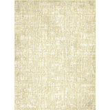 Simple Abstract Rug Yellow Polyester Rug Machine Washable Anti-Slip Backing Area Rug for Bedroom