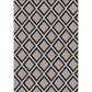 Contemporary Modern Rug in Brown Rhombus Pattern Rug Polyester Stain-Resistant Carpet for Home Decoration Clearhalo 'Area Rug' 'Modern' 'Rugs' Rug' 1585283