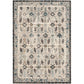Vintage Eclectic Border Area Rug with Floral and Botanical Polyester Washable Stain Resistant Area Rug for Bedroom Clearhalo 'Area Rug' 'Rugs' 'Southwestern' Rug' 1585679