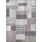 Stylish Striped Pattern Rug Grey Casual Rug Polyester Washable Non-Slip Backing Area Rug for Living Room Clearhalo 'Area Rug' 'Modern' 'Rugs' Rug' 1585890