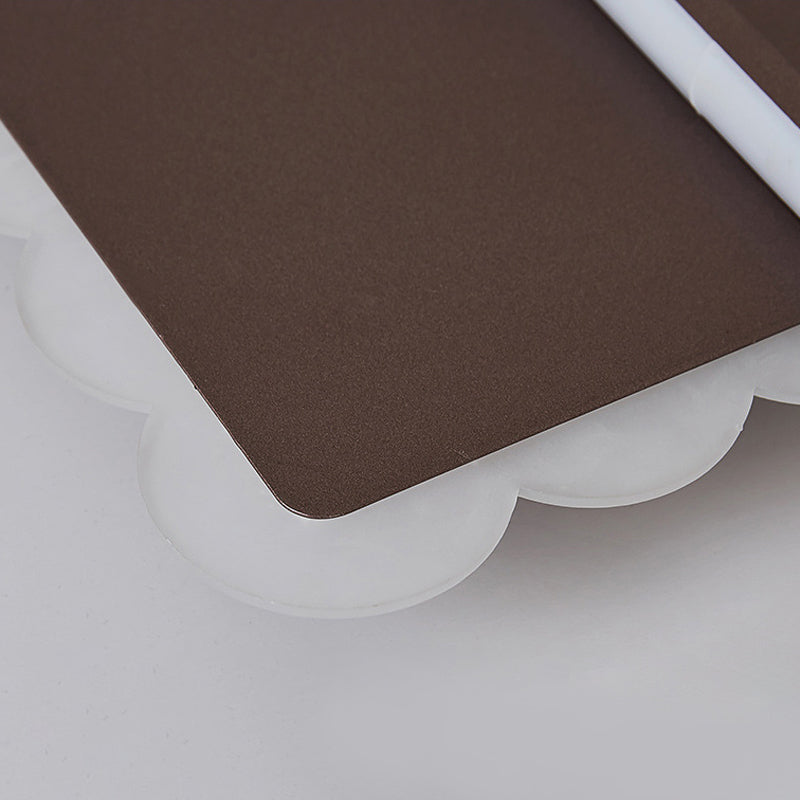 Square Ceiling Light Modern Acrylic LED White/Brown Flush Ceiling Light Fixture in Warm/White/Natural Light Clearhalo 'Ceiling Lights' 'Close To Ceiling Lights' 'Close to ceiling' 'Flush mount' Lighting' 158924