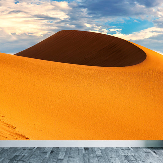 Photography Sand Dune Peak Mural Extra Large Wall Decor for Living Room, Custom Print Clearhalo 'Wall Decor' 'Wall Mural' 1594917