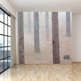 Brown Tree Trunk Mural Wallpaper Landscape Modern Home Wall Art for Interior Wall Clearhalo 'Wall Decor' 'Wall Mural' 1595131