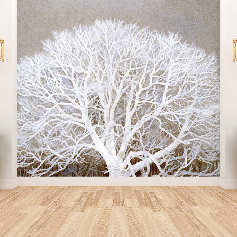 Stain Protection Tree Mural Decal Non-Woven Material Modern Wall Decor for Kitchen Clearhalo 'Wall Decor' 'Wall Mural' 1595516