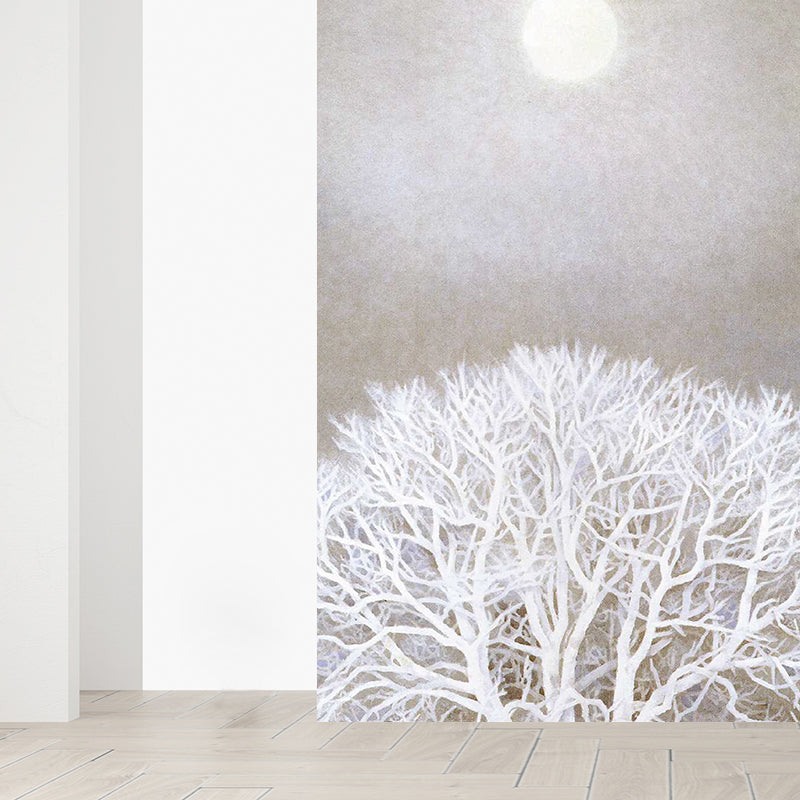 Stain Protection Tree Mural Decal Non-Woven Material Modern Wall Decor for Kitchen Clearhalo 'Wall Decor' 'Wall Mural' 1595517
