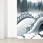 Extra Large Arch Bridge Mural White Non-Woven Wall Art for Home Decor, Personalised Clearhalo 'Wall Decor' 'Wall Mural' 1595581