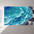 Great Ocean Landscape Mural Decal Contemporary Lush Floristic Wall Decor in Blue Blue Clearhalo 'Wall Decor' 'Wall Mural' 1595995