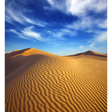 Dune and Sky Scenery Mural Contemporary Moisture Resistant Bedroom Wall Covering, Custom Clearhalo 'Wall Decor' 'Wall Mural' 1596347