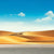 Large Desert Wall Mural Decal Modern Splendid Dune and Sky Wall Covering in Blue Blue Clearhalo 'Wall Decor' 'Wall Mural' 1596434