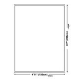 Simple Novelty Rug in Ivory Colorblock Lines Pattern Rug Polyester Machine Washable Carpet for Home Decoration Clearhalo 'Area Rug' 'Rug' 1596526